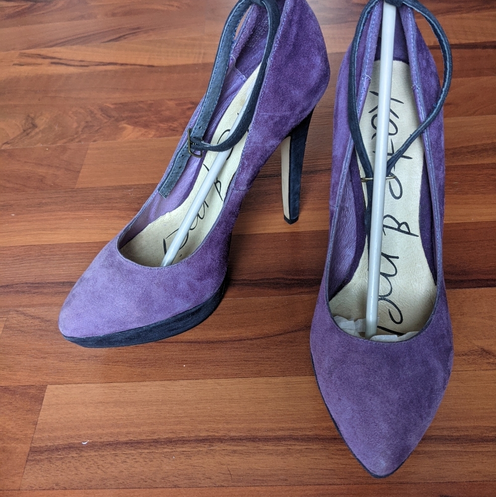 Suede Heels 6